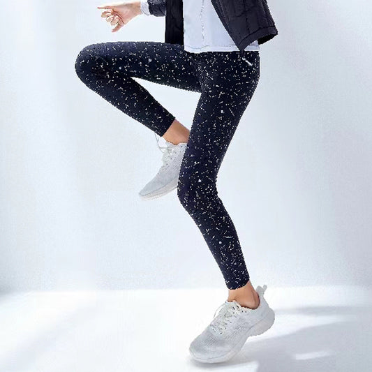 2023 New Lulu Kids Yoga Sharkskin Leggings (Black)