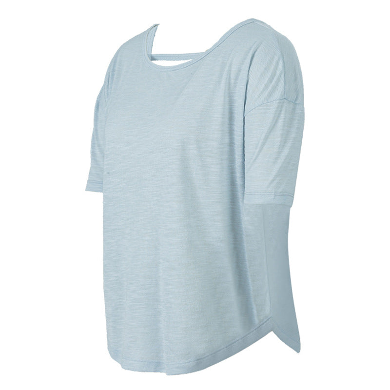 Lulu Yoga T-Shirt for Women - Loose Fit Lightweight Top