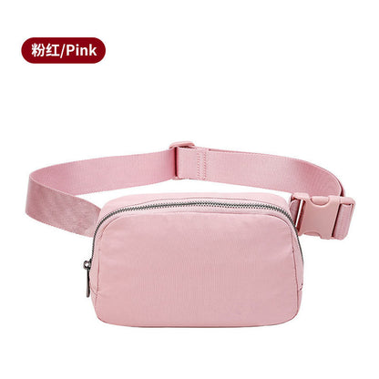 LULU Style Waterproof Crossbody Fitness Waist Bag
