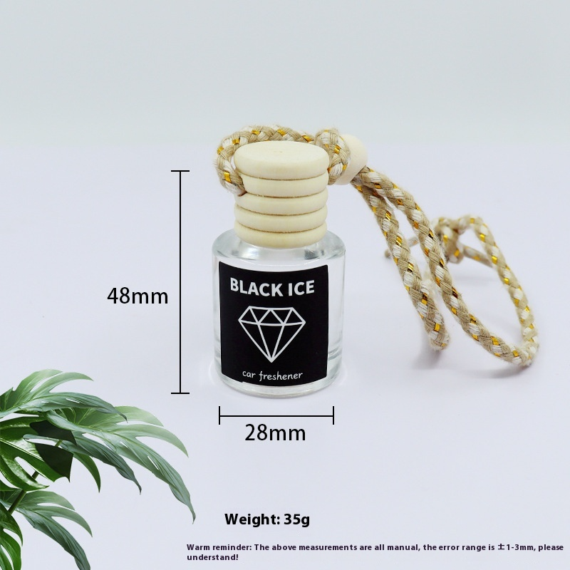 Auto Air Freshener Glass Bottle Pendant