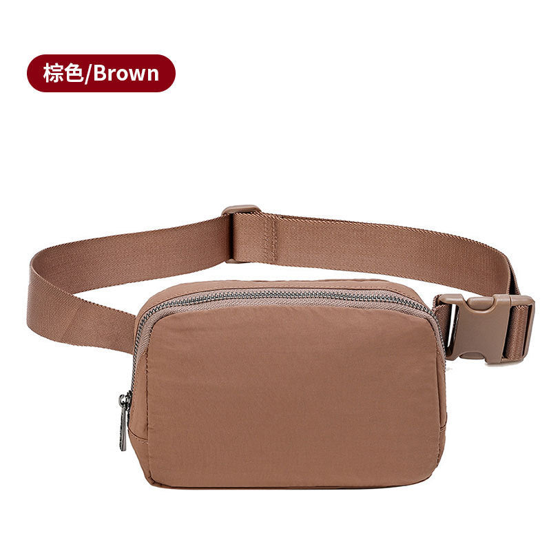 LULU Style Waterproof Crossbody Fitness Waist Bag