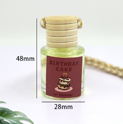 Auto Air Freshener Glass Bottle Pendant