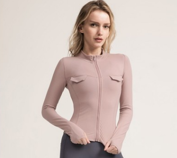 Lulu Style Women's Tight-Fitting Yoga Jacket (Fall/Winter)