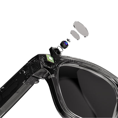 AI Smart Glasses with HD Camera & Anti-Shake