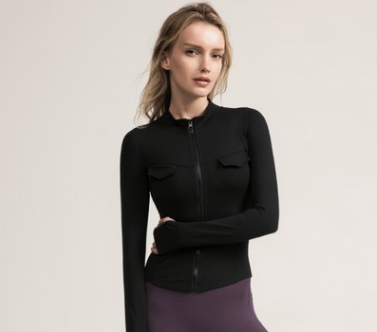 Lulu Style Women's Tight-Fitting Yoga Jacket (Fall/Winter)