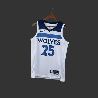 2023 Season Timberwolves Home White NBA Jerseys