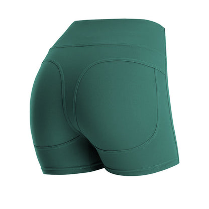 High-Waist Pocketed Yoga Shorts - Lulu Style
