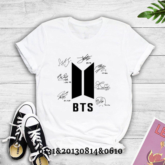 Kawaii Korean Cartoon Anime Short Sleeve T-Shirt
