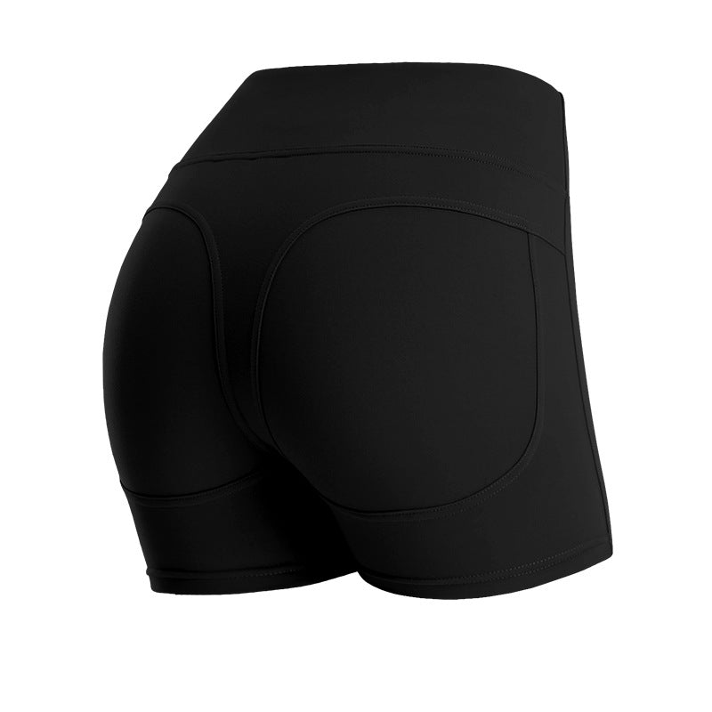 High-Waist Pocketed Yoga Shorts - Lulu Style