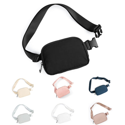 Lulu Nylon Waterproof Waist Bag for Sports and Yoga