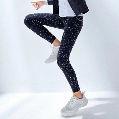 2023 New Lulu Kids Yoga Sharkskin Leggings (Black)