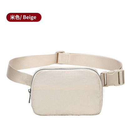 LULU Style Waterproof Crossbody Fitness Waist Bag