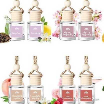Auto Air Freshener Glass Bottle Pendant