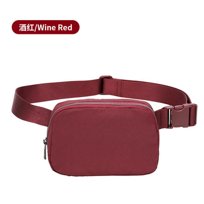 LULU Style Waterproof Crossbody Fitness Waist Bag