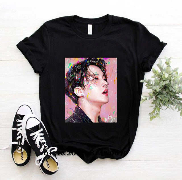 Kawaii Korean Cartoon Anime Short Sleeve T-Shirt