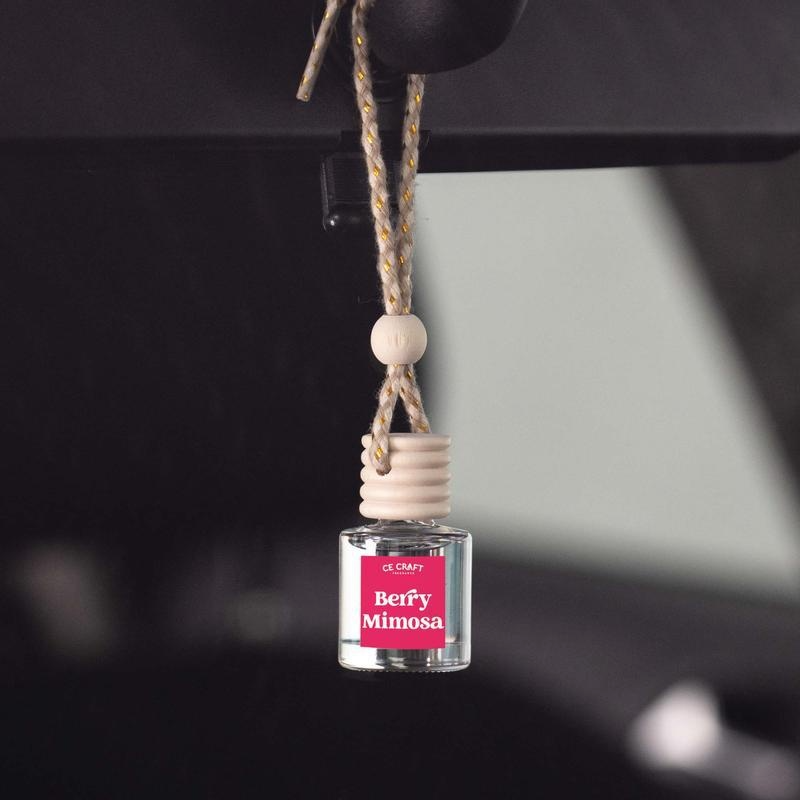 Auto Air Freshener Glass Bottle Pendant