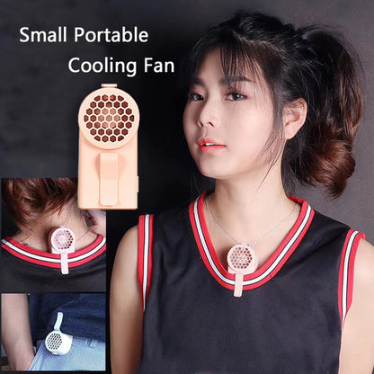 Mini USB Air Cooler Fan - Portable Clip-On Design