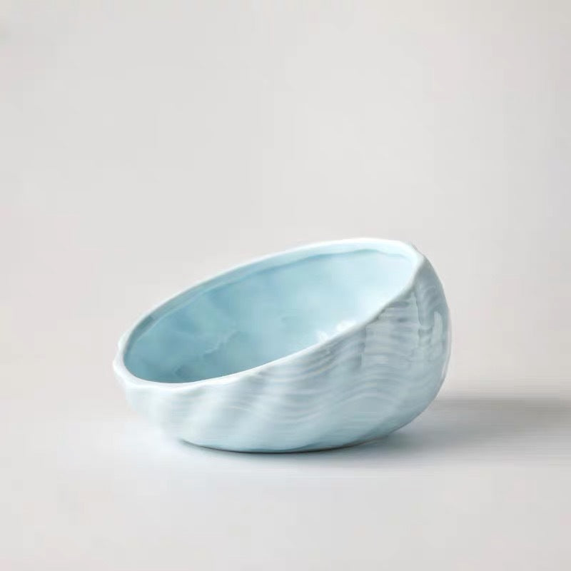 Elevated Cat and Dog Bowls with Slant Design