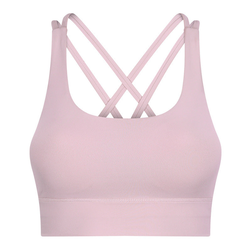 Lulu Women's Wireless Sports Bra for Yoga and Running