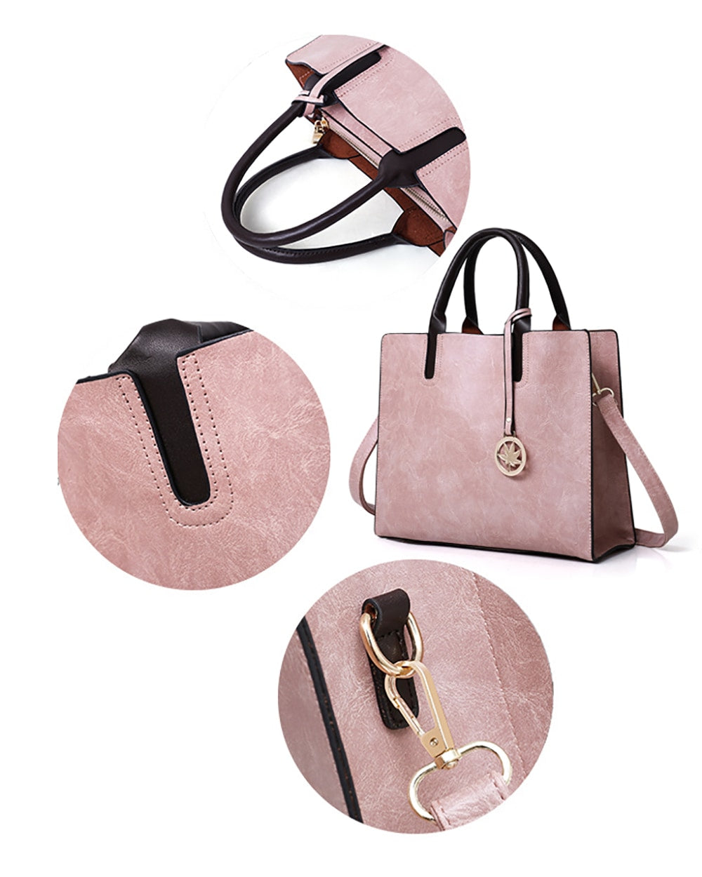 Three-Piece Large Capacity Shoulder Bag