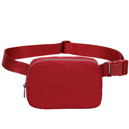 Lulu Nylon Waterproof Waist Bag for Sports and Yoga