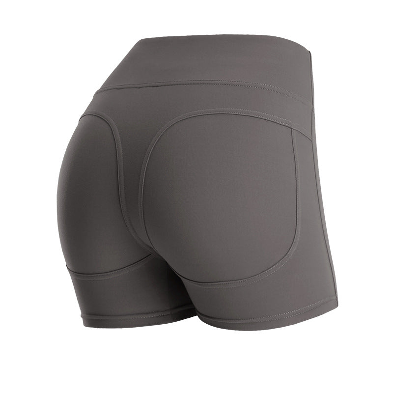 High-Waist Pocketed Yoga Shorts - Lulu Style