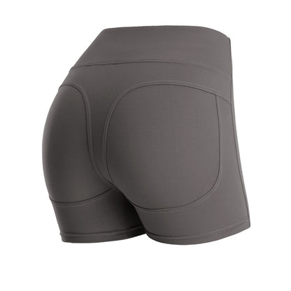 High-Waist Pocketed Yoga Shorts - Lulu Style