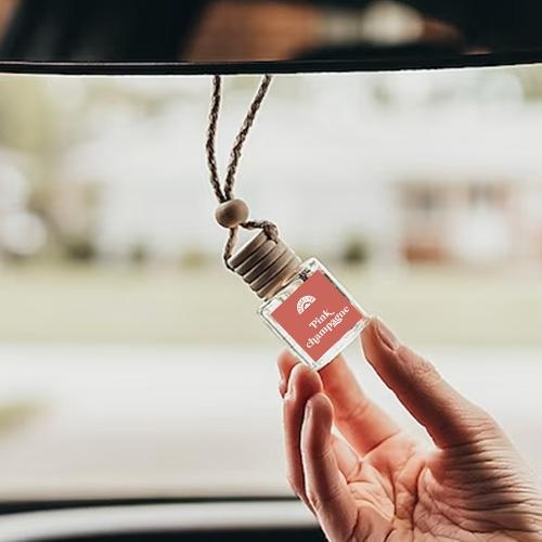 Auto Air Freshener Glass Bottle Pendant