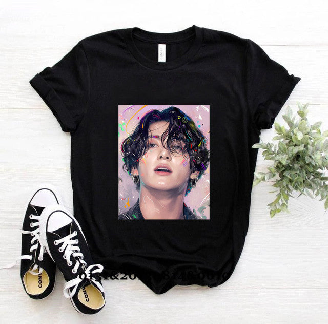 Kawaii Korean Cartoon Anime Short Sleeve T-Shirt