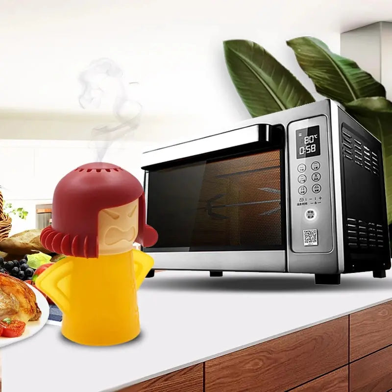Angry Mama Microwave Cleaner - Steam Clean in Minutes