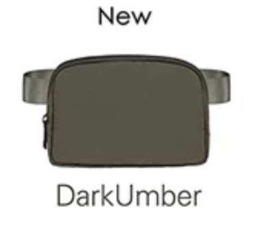 LULU Style Waterproof Crossbody Fitness Waist Bag
