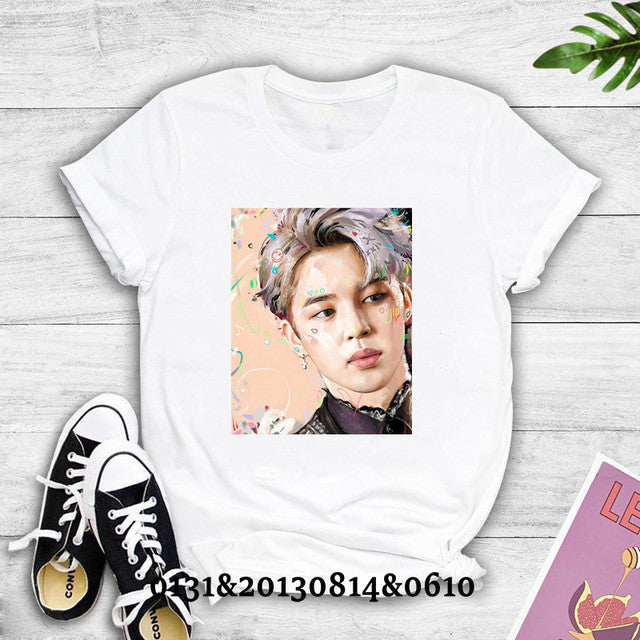 Kawaii Korean Cartoon Anime Short Sleeve T-Shirt