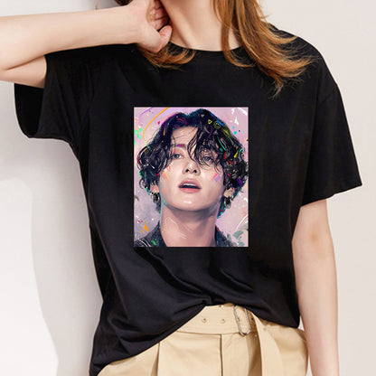Kawaii Korean Cartoon Anime Short Sleeve T-Shirt