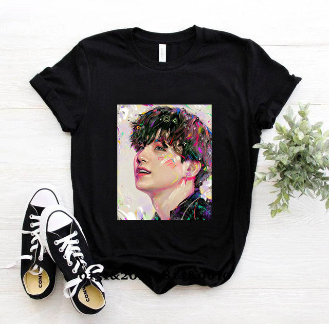 Kawaii Korean Cartoon Anime Short Sleeve T-Shirt