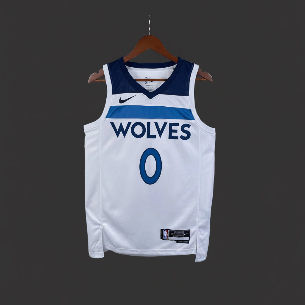 2023 Season Timberwolves Home White NBA Jerseys