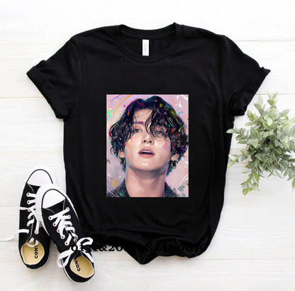 Kawaii Korean Cartoon Anime Short Sleeve T-Shirt