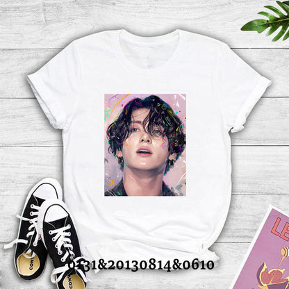 Kawaii Korean Cartoon Anime Short Sleeve T-Shirt
