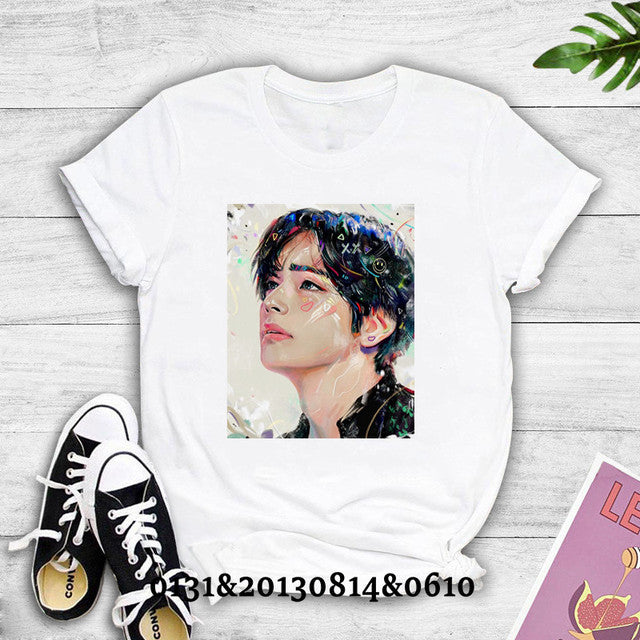 Kawaii Korean Cartoon Anime Short Sleeve T-Shirt