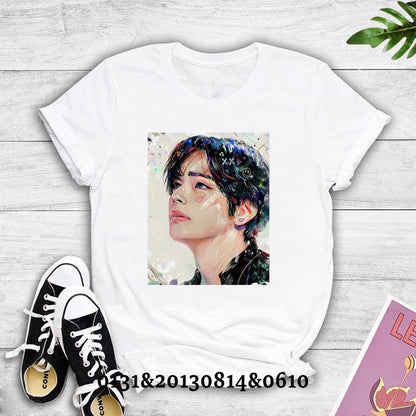 Kawaii Korean Cartoon Anime Short Sleeve T-Shirt