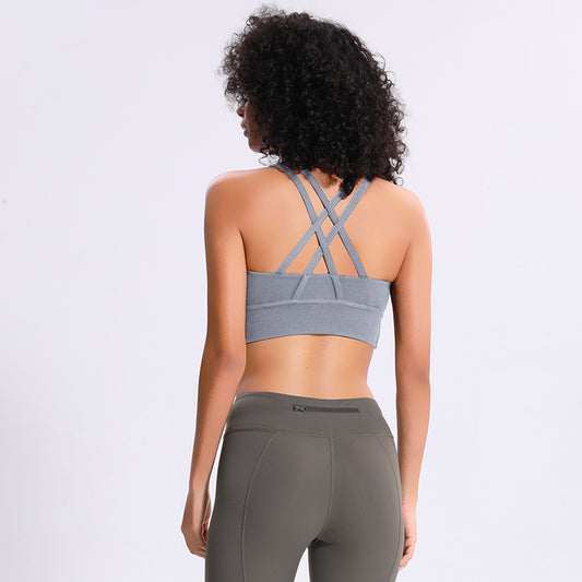 Lulu Women's Wireless Sports Bra for Yoga and Running