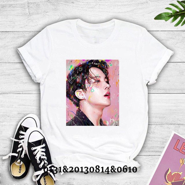 Kawaii Korean Cartoon Anime Short Sleeve T-Shirt