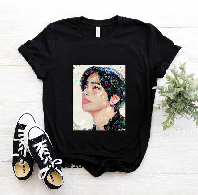 Kawaii Korean Cartoon Anime Short Sleeve T-Shirt